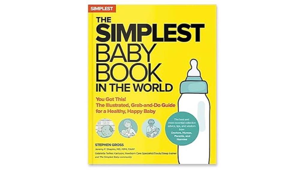 baby book with basic information