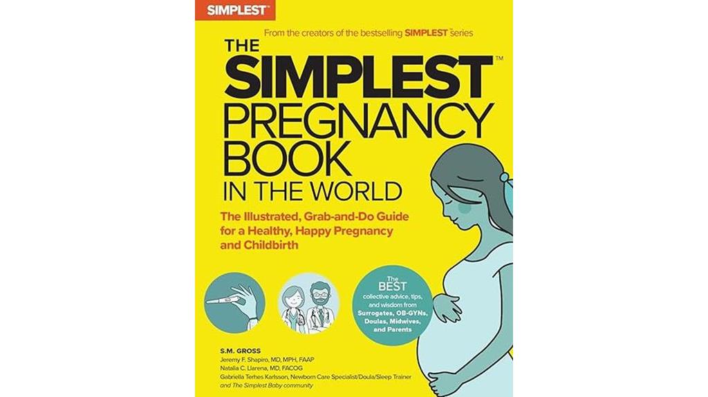 illustrated pregnancy guide book