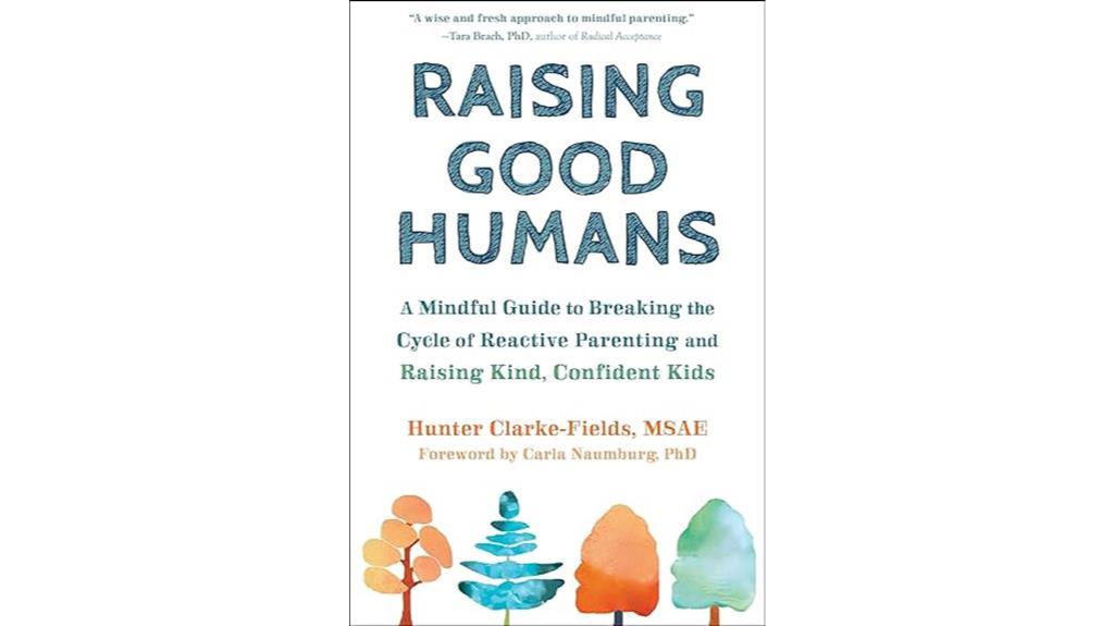 mindful parenting guidebook concept