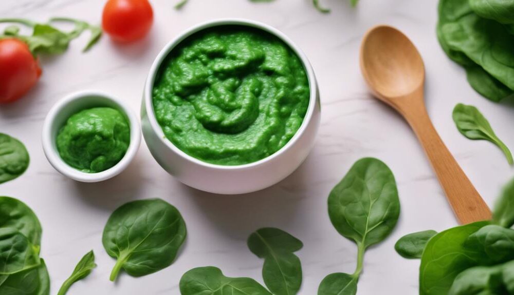 nutritious spinach puree recipe