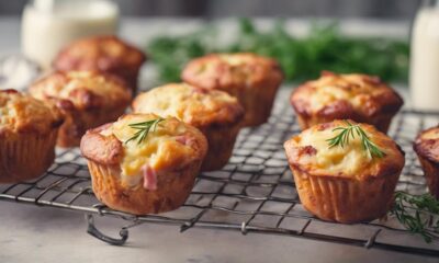 savory muffins with cheese