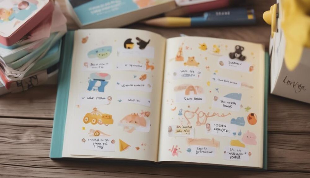 baby book memory notes