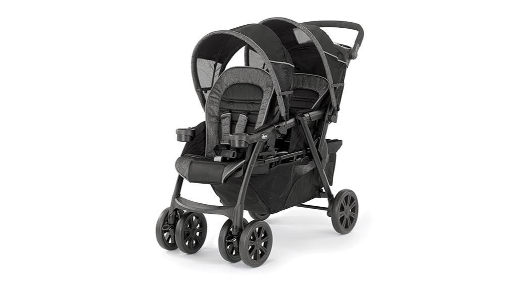 chicco double stroller minerale