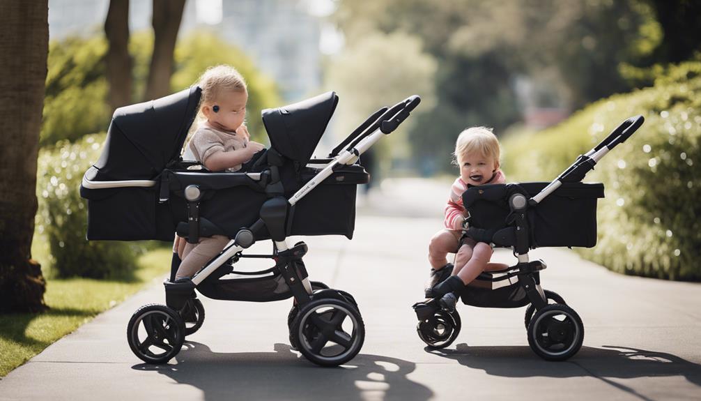 choosing a double stroller