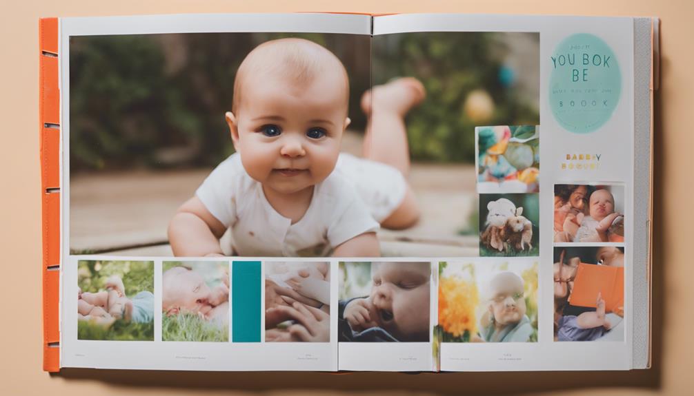 choosing baby memory book