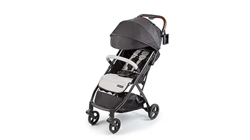 compact folding stroller design