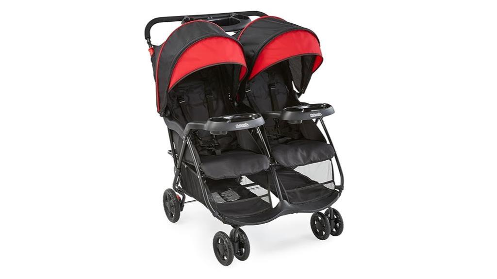 double baby stroller review