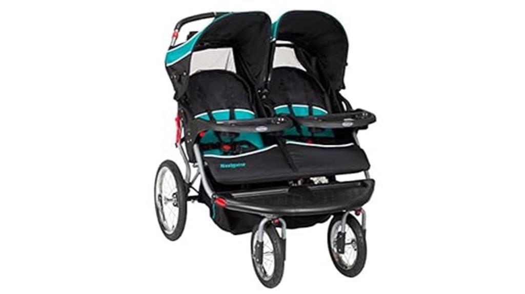 double jogger stroller tropical