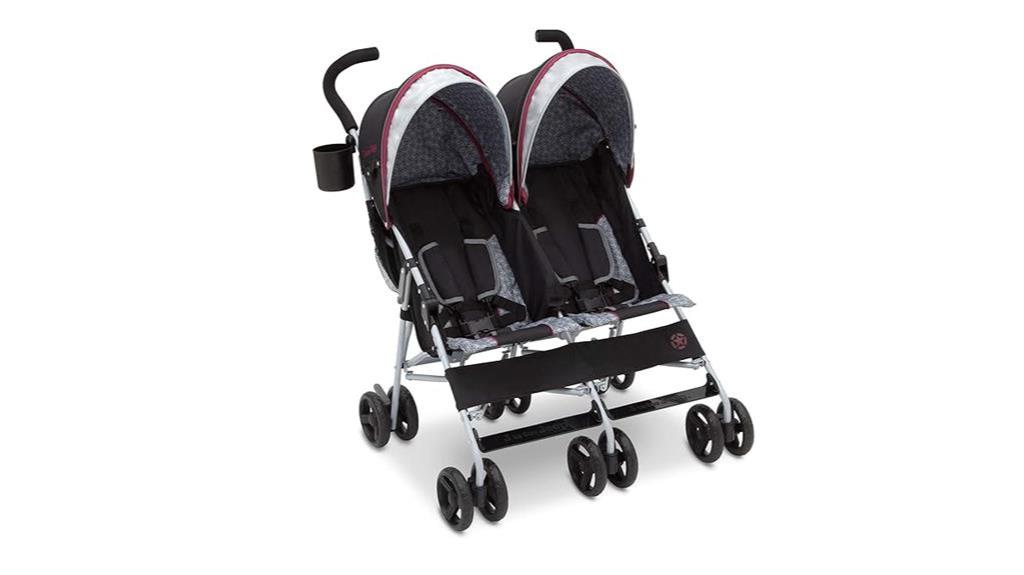 durable double stroller design