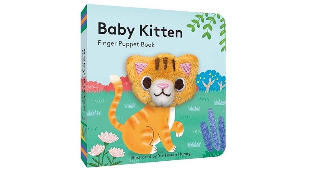 interactive baby kitten book