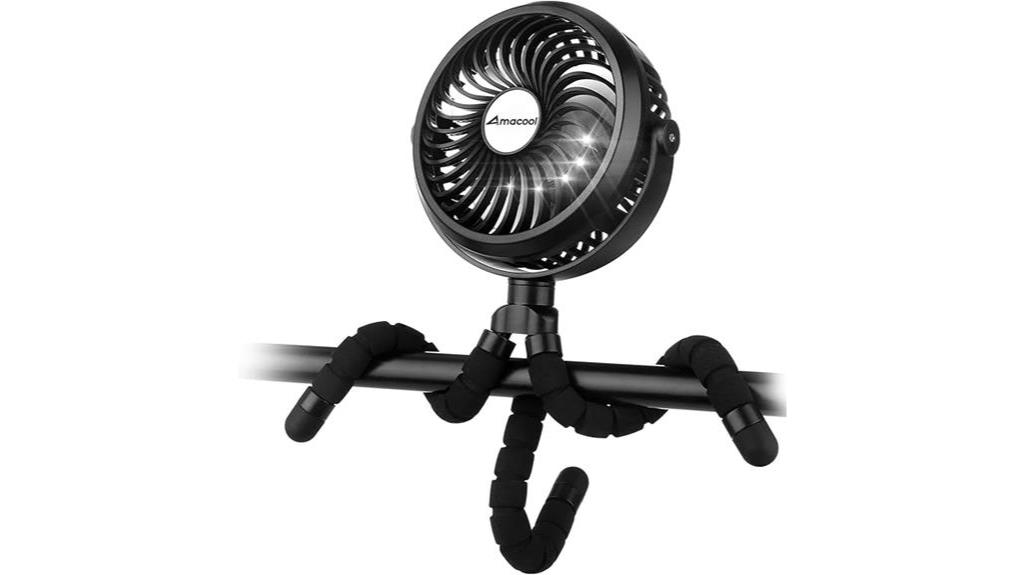 portable stroller fan accessory