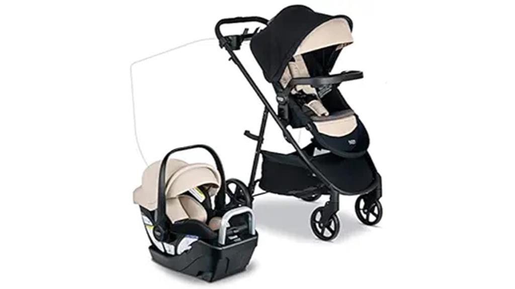 stylish britax travel system