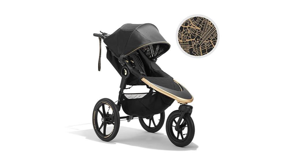 stylish jogging stroller collaboration