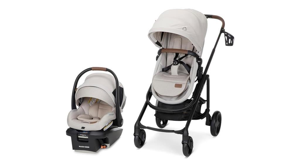 stylish travel system stroller