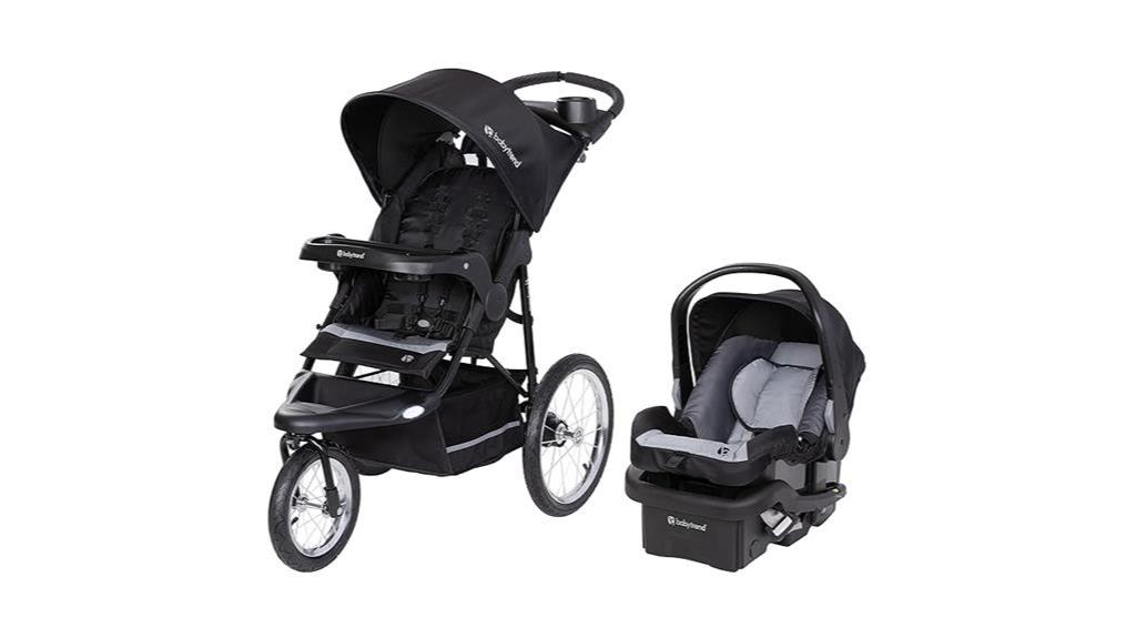 stylish travel system stroller