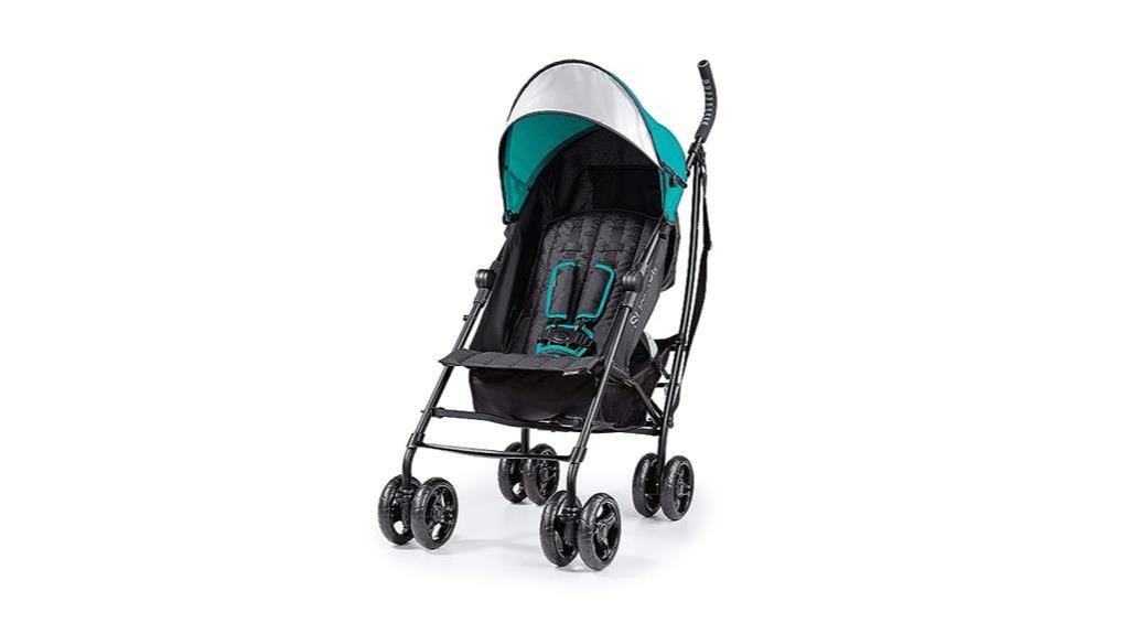 teal 3dlite stroller convenience