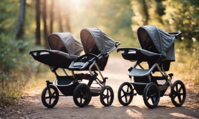 top double jogging strollers