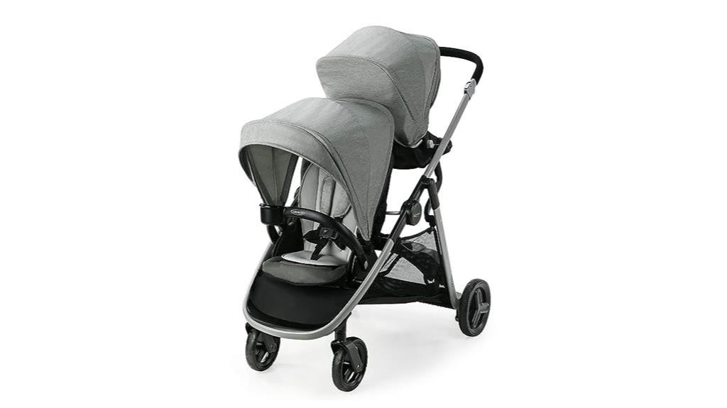 versatile double stroller design