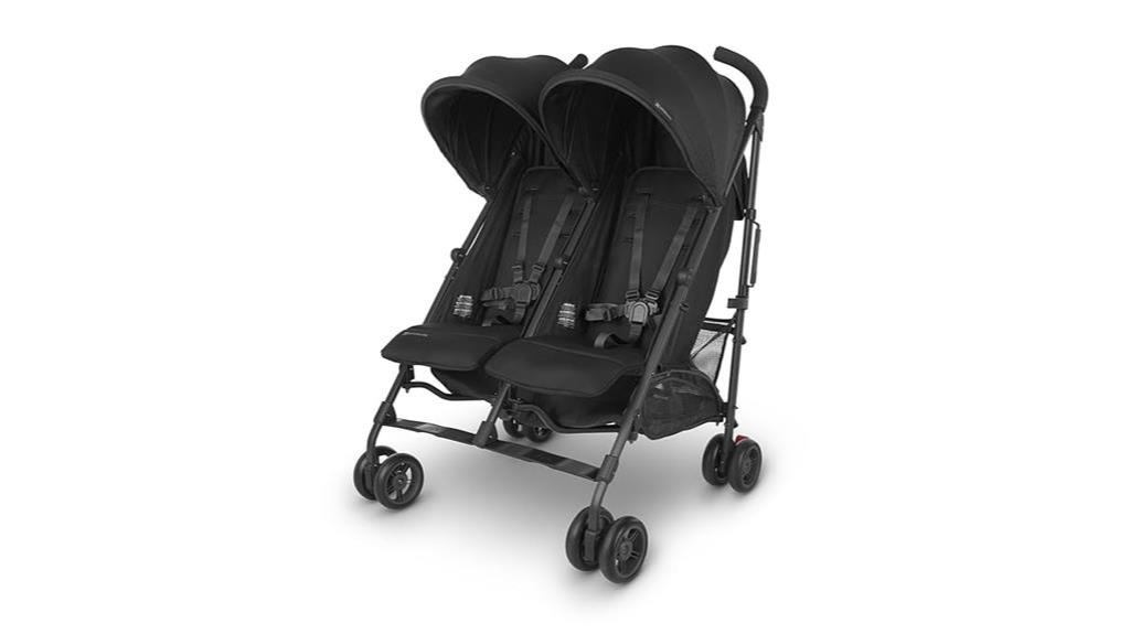 versatile double umbrella stroller