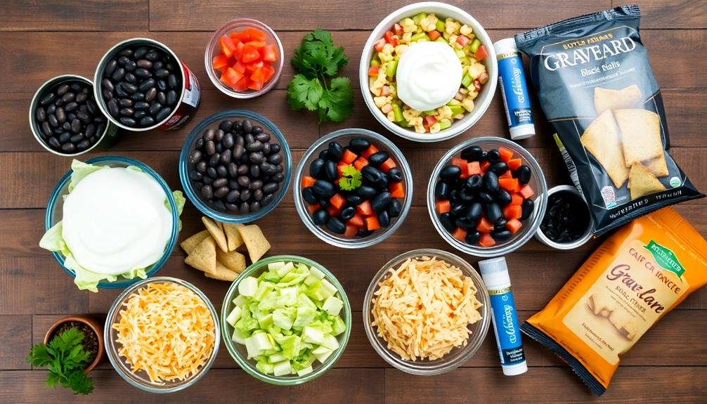 add salsa and cheese