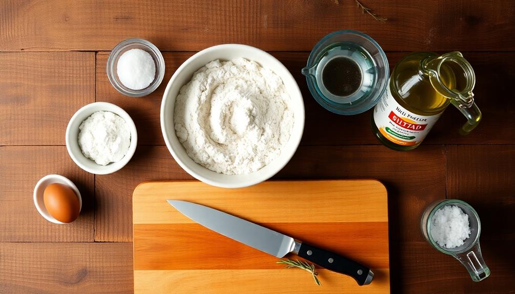 combine dough ingredients thoroughly