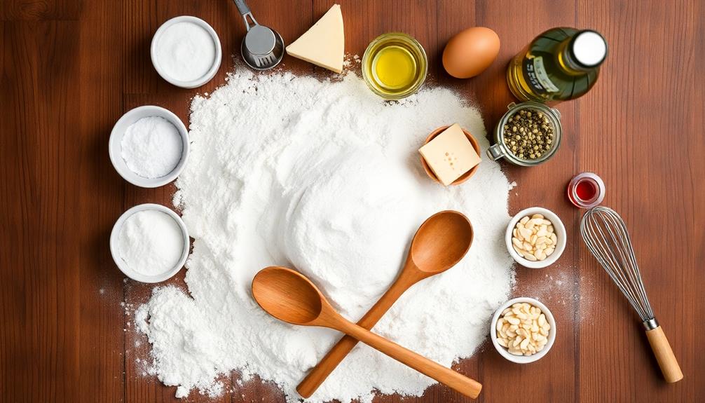 combine dry ingredients thoroughly