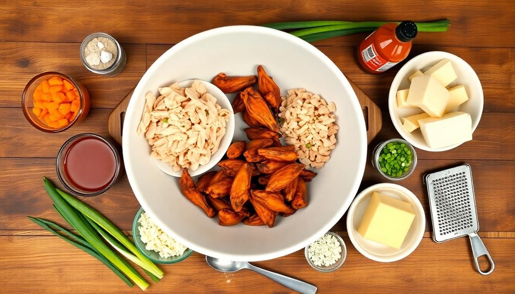 combine ingredients in bowl