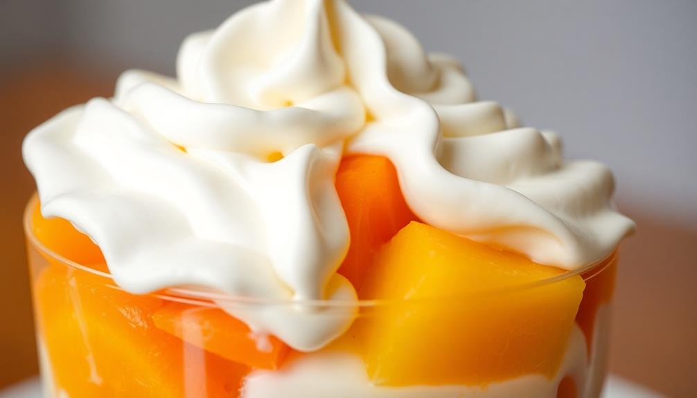 garnish with whipped cream