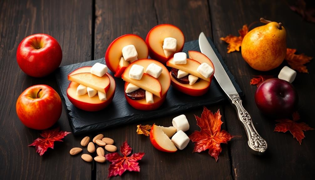 ghoulishly sweet fruit treats