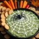 halloween themed spinach dip