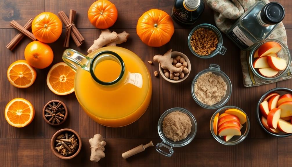 incorporate sliced oranges