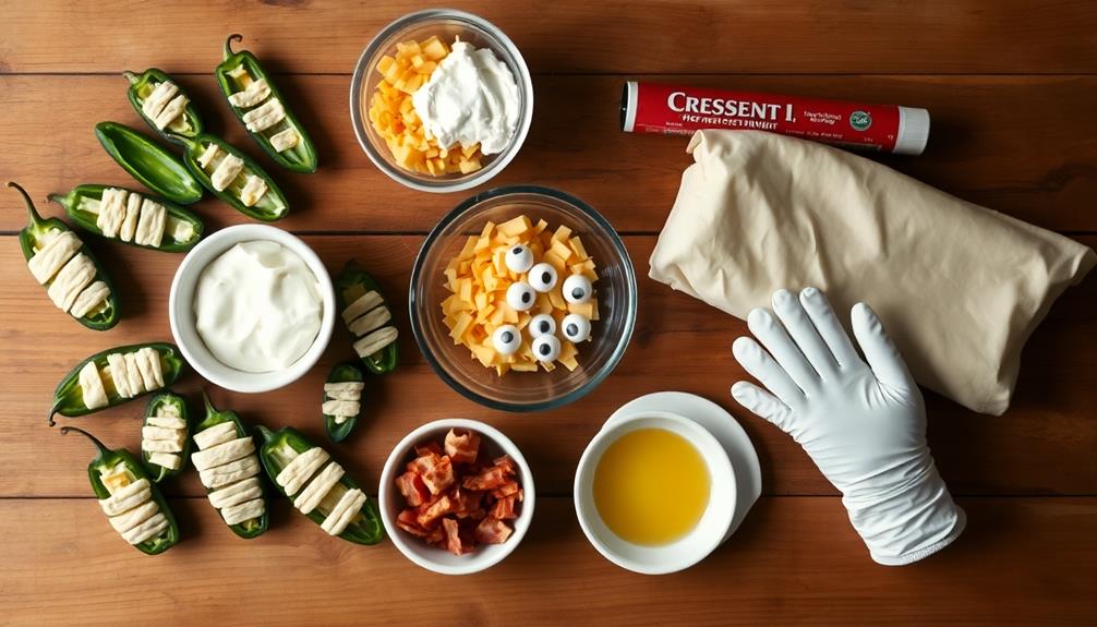 prepare cream cheese mixture