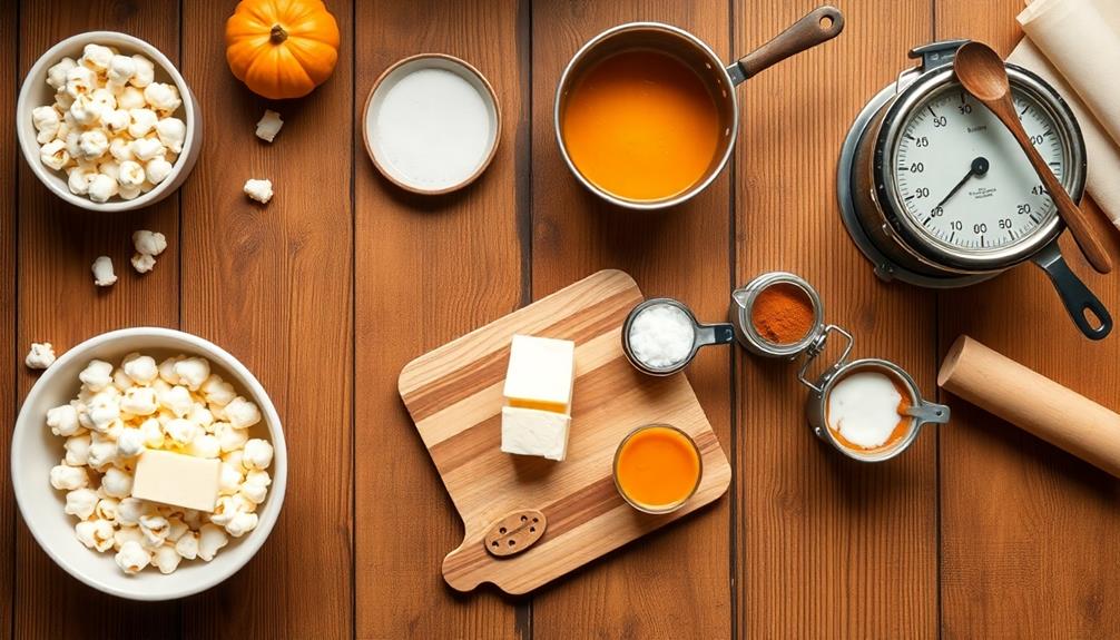 prepare pumpkin spice syrup