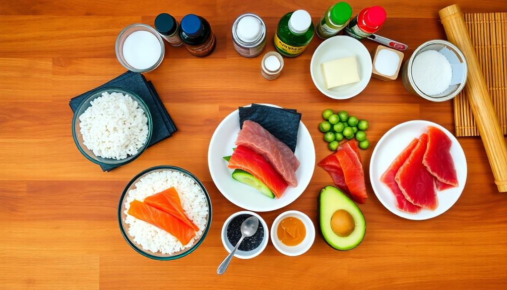prepare sushi rice carefully