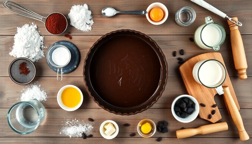 prepare tart crust base