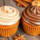 spiced pumpkin latte cupcakes