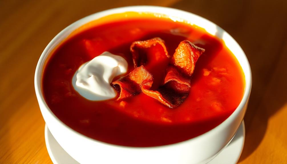 spicy tomato soup delight