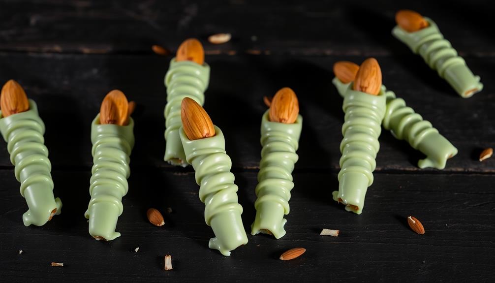 spooky pretzel snack treats