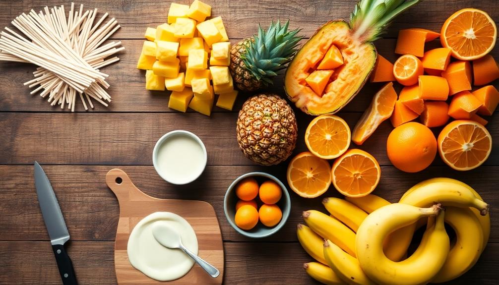 wash and dry fruits