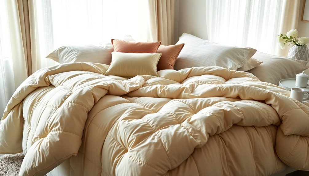 choosing comforters on amazon