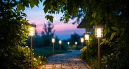 stylish outdoor solar lighting