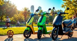 top eco friendly electric scooters