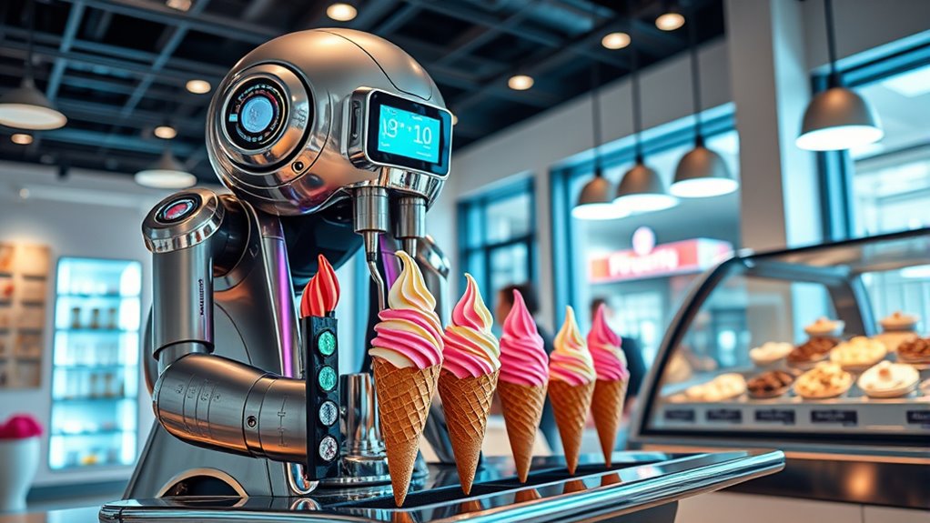 automated sustainable ice cream