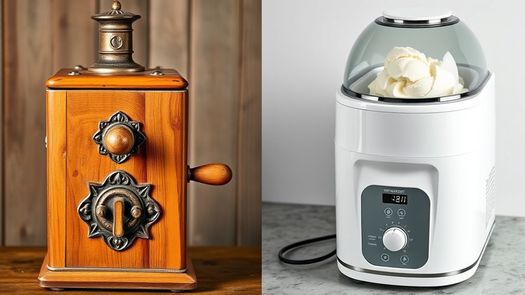 automatic efficient ice cream makers