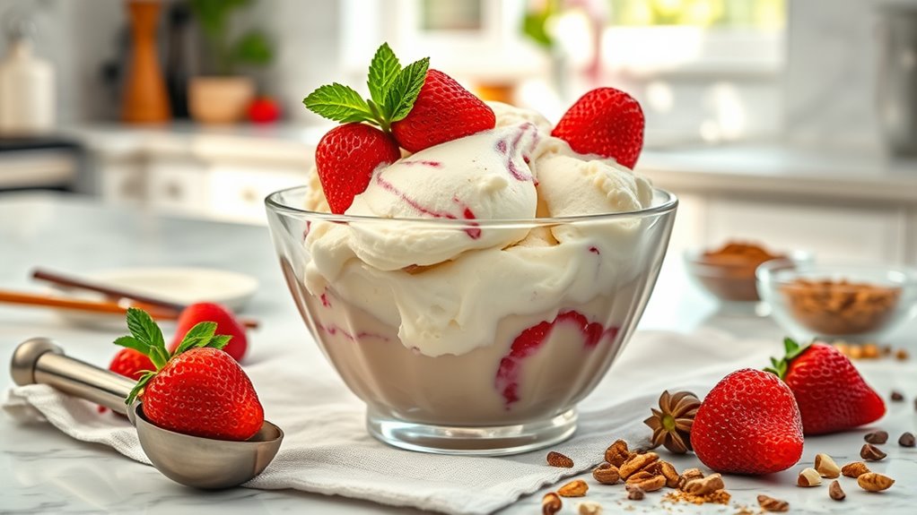 create custom homemade ice cream