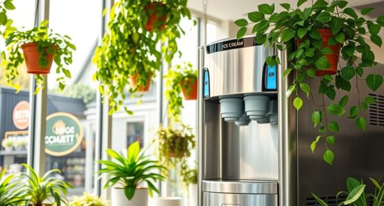 eco friendly ice cream machines