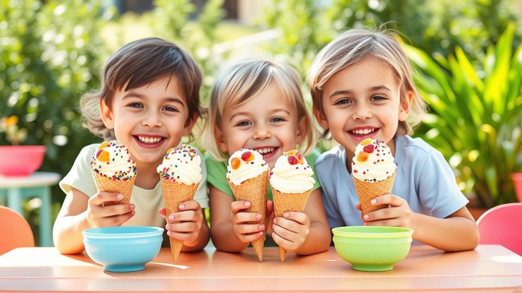healthy customized ice cream
