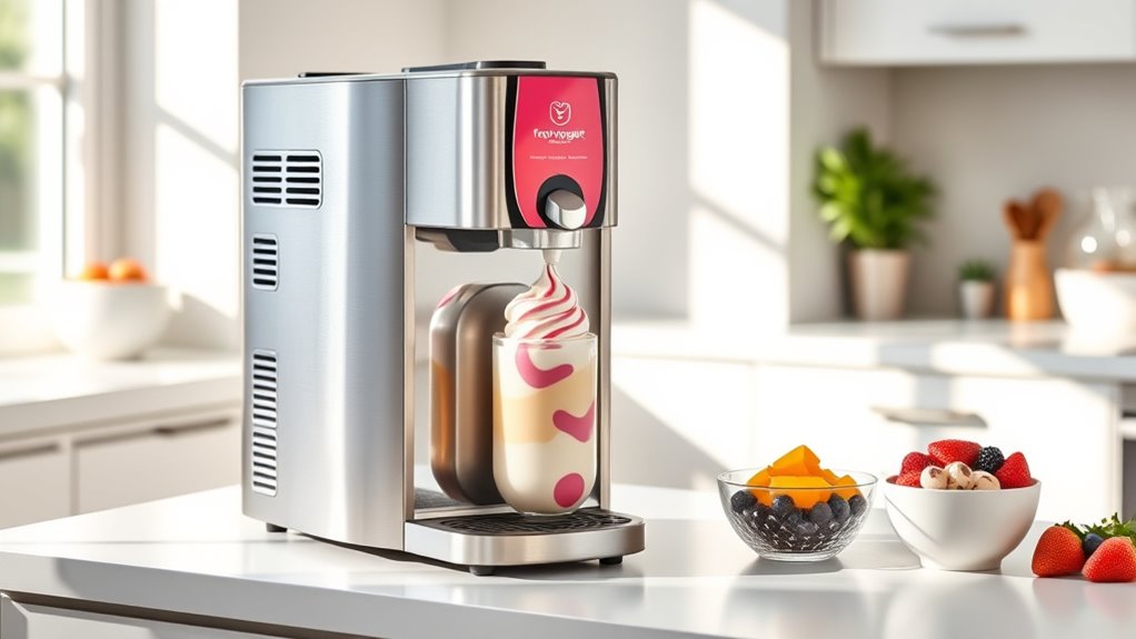 home frozen yogurt machine considerations