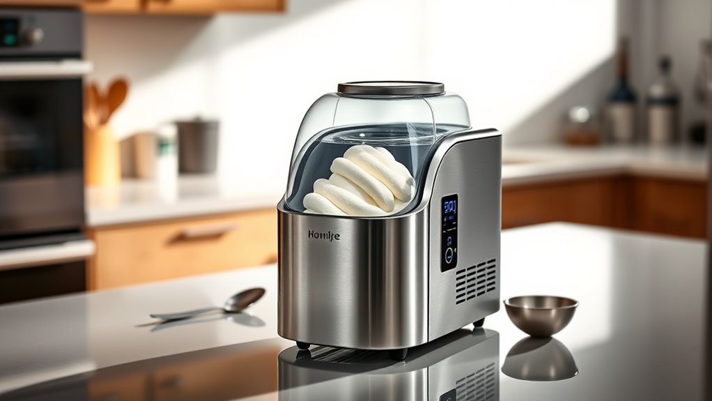 home ice cream machine maintenance