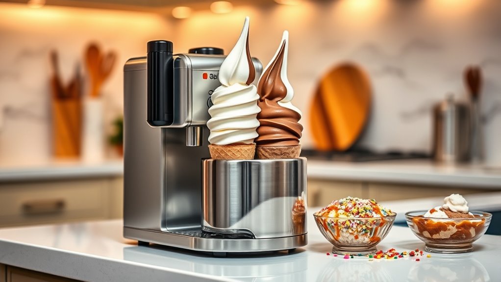 home soft serve ice creams